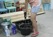 Як ми зробили лампу з макулатури макулатури