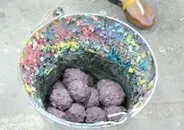 Як ми зробили лампу з макулатури лампи