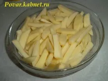 Як приготувати картоплю фрі? картоплю