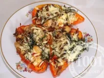 Як приготувати перець з куркою в духовці - Гарячі страви від 1001 духовці