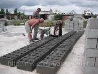 Як вибрати вібростол для шлакоблоків шлакоблоків