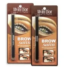 Олівець для брів Alvin D or Brow Satin - «Гарні брови з бюджетним олівцем французької брів