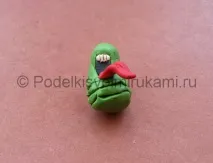 Лізун із пластиліну виробу
