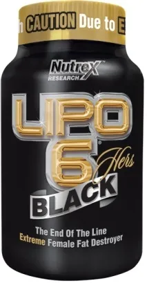 Lipo-6 Black Hers від Nutrex - Спортивне харчування на DailyFit hers