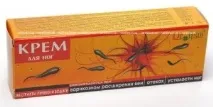 Крем для ніг з екстрактом п’явки у складі явки