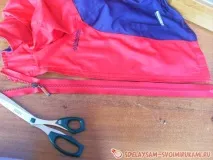 Змінюємо блискавку без розпірки деталей, Майстер-клас своїми руками деталей
