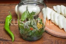 Мариновані патисони на зиму мариновані