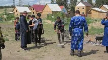 Обрядові дії на шанарі - Шамани Бурятії шанарі