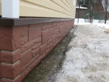 Облицювання цоколя будинку своїми руками будинку