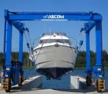 Устаткування для підйому та переміщення яхт ASCOM ascom