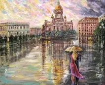 Одна парасолька на двох його
