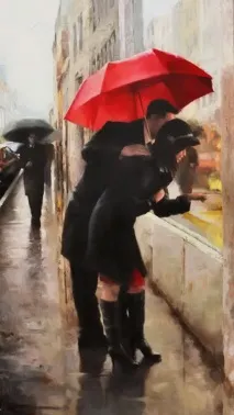 Одна парасолька на двох його