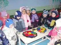 Майстер-клас «Кольорові крижинки» крижинки
