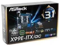 Материнська плата ASRock X99E-ITX asrock