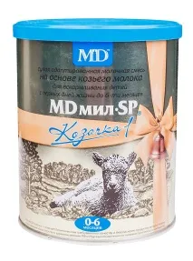 MD Міл SP Козочка 1 - огляд, відгуки про дитячу суміш МД Міл СП Козочка 1 огляд