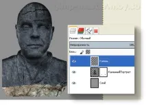 ПЕРЕТВОРЕННЯ ПОРТРЕТУ НА ФОТОГРАФІЇ У КАМ’ЯНИЙ БЮСТ НА GIMP 2 - Фотогрофам - Уроки Gimp - Уроки фотографії