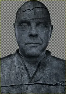 ПЕРЕТВОРЕННЯ ПОРТРЕТУ НА ФОТОГРАФІЇ У КАМ’ЯНИЙ БЮСТ НА GIMP 2 - Фотогрофам - Уроки Gimp - Уроки бюст