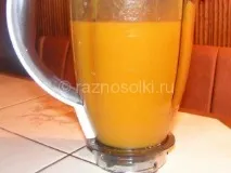 Пюре з гарбуза з калиною пюре