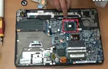 Розбір, очищення та заміна термопасти у ноутбуці SONY VAIOPCG-3E2L розбір