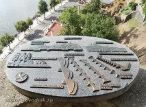 Річка Влтава у Празі та центральні празькі мости празькі