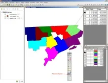Redistricting) MapInfo округів