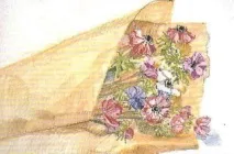 Малюємо анемони масляною пастеллю анемони