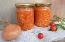 Салат з перловкою на зиму каструлю