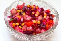 Салат з буряка з кукурудзою – рецепт приготування з фото буряка