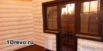 Шліфування зрубу та фарбування зрубу всередині своїми руками інтер’єр, технологія зрубу
