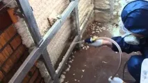 Утеплення стін пінополіуретаном пінополіуретану