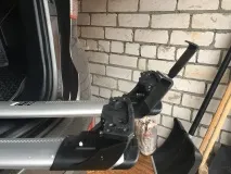 Встановив багажник на дах встановив