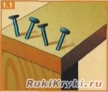 Стольярні з’єднання,Руки-гаки деталей