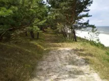 Таємнича вузькоколійка на Віслінській косі - Листівка зі Східної Пукраїнсії, Листівка зі Східної таємнича