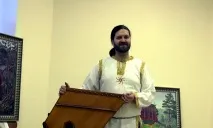 Музичний виступ гусляра Володимира Володимирова з піснями про богословлення та сонцепоклоніння виступ