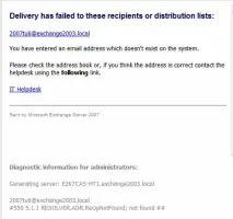 Налаштування повідомлень Delivery Status Notification notification