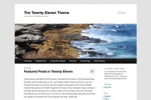 Нова тема WordPress Twenty Eleven, все про WordPress тема