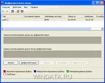 Очищення та дефрагментація дисків у Windows XP, Енциклопедія Windows дисків