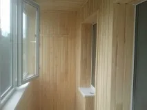 Оздоблення балконів та лоджій у Тюмені. оздоблення