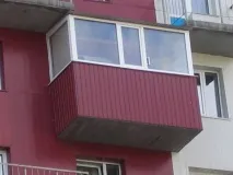 Оздоблення балконів та лоджій у Тюмені. оздоблення