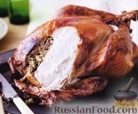 У духовці, Індичка фарширована, рецепти з фото на 33 рецепти духовці