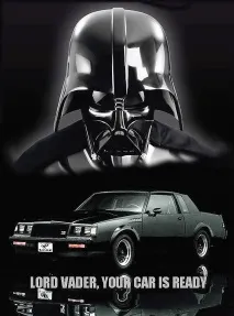 Ваш автомобіль подано, Лорд Вейдер! ” дуже темна історія Buick GNX автомобіль