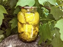 Патисони мариновані на зиму - пальчики оближеш, фото рецепт зиму