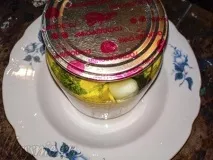 Патисони мариновані на зиму - пальчики оближеш, фото рецепт патисони