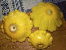 Патисони мариновані на зиму - пальчики оближеш, фото рецепт патисони