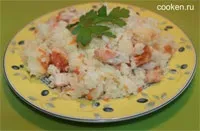 Плов з куркою. куркою