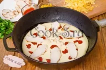 Піца на сковороді за 10 хвилин – покроковий рецепт з фото покроковий