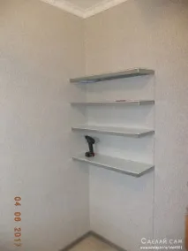 Полиці для інструментів з профілів та ПВХ панелей, Зроби Сам інструментів