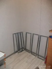 Полиці для інструментів з профілів та ПВХ панелей, Зроби Сам полиці