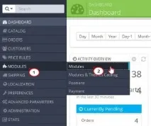 PrestaShop 1 слайдів