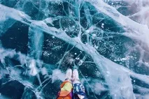 Подорож замерзлим Байкалом, ФОТО НОВИНИ байкалом